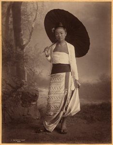Burmese lady by English Photographer